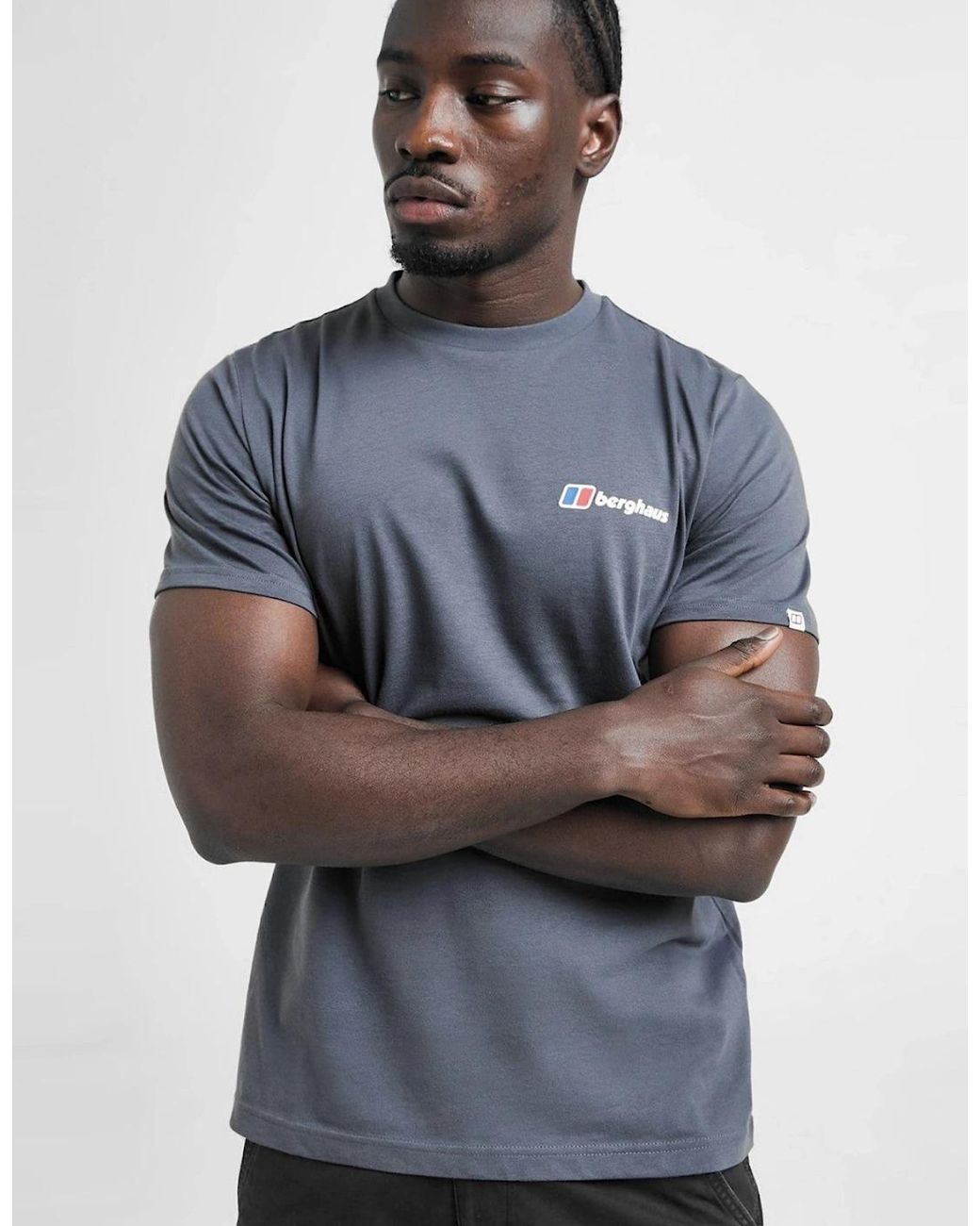 Berghaus Blue Pinnacle Point Graphic Mountain T Shirt for men