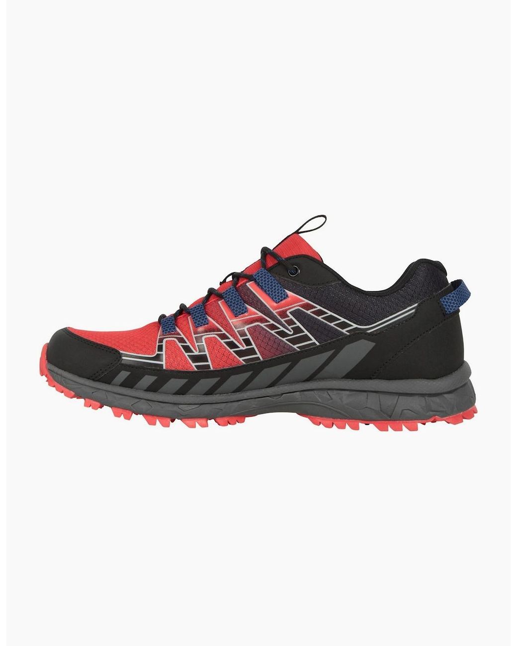 Mountain Warehouse Red Enhance Trail Waterproof Running Trainers for men