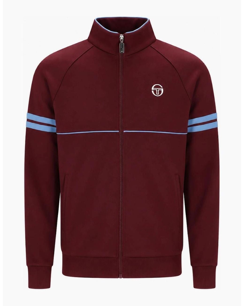 Sergio Tacchini Red Orion Track Top Jacket Fig/Country for men