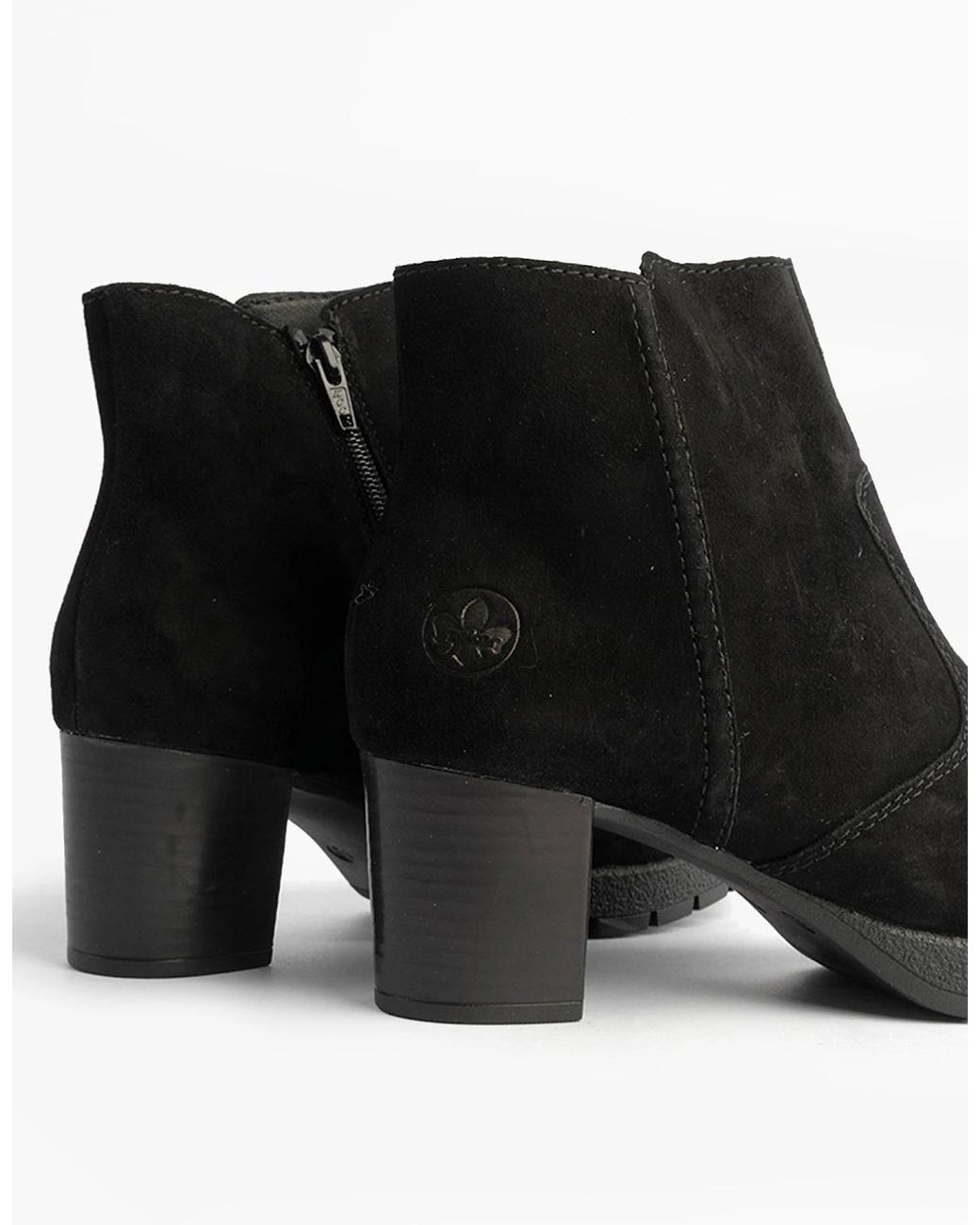 Rieker Black 77665-00 Boots