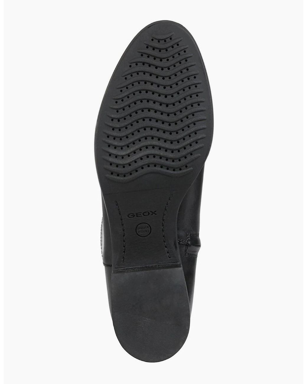 Geox Black D Felicity Leather Boots