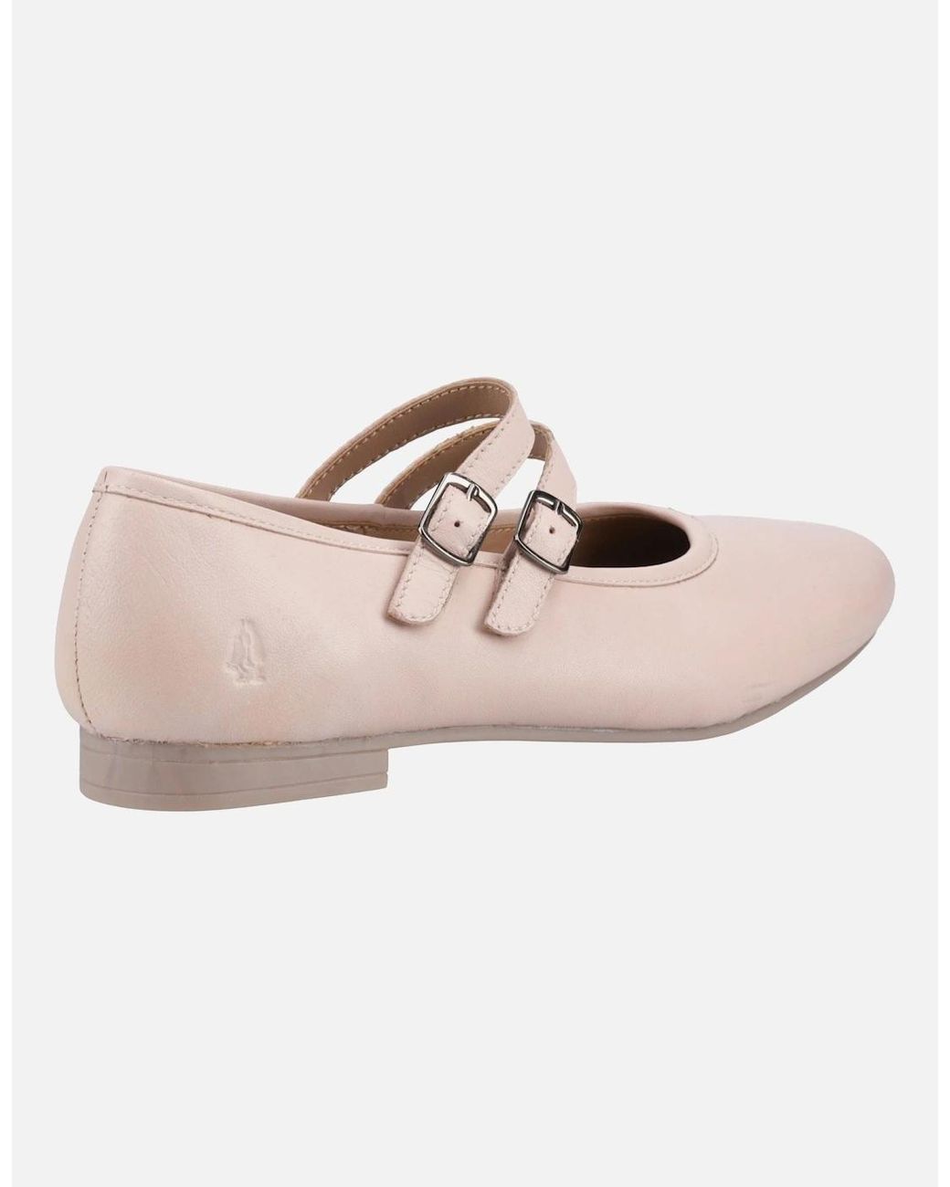 Hush Puppies Pink Nancy Mary Jane Leather Blush Flats
