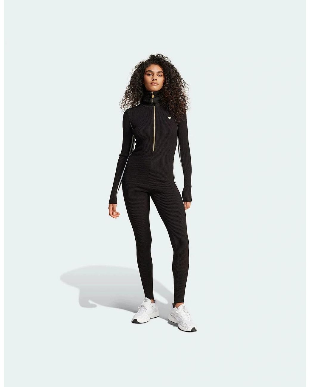 Adidas Black Originals Premium Knit Jumpsuit