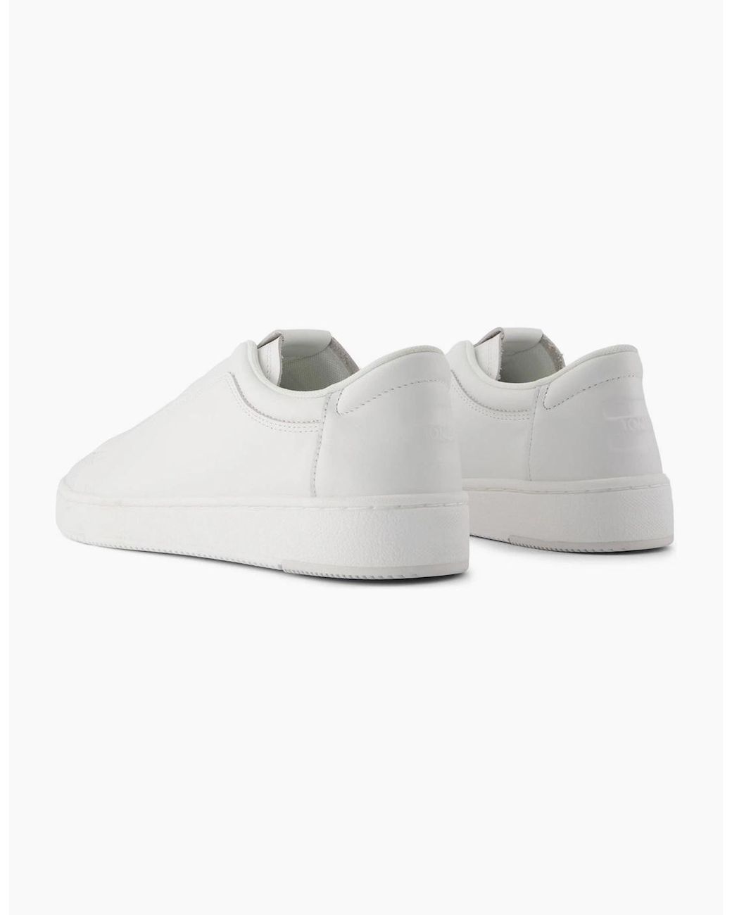 TOMS Gray Trvl Lite Miles Leather Trainers for men