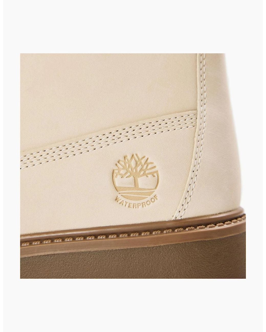 Timberland Natural Stone Street Mid Lace Up Platform Boots