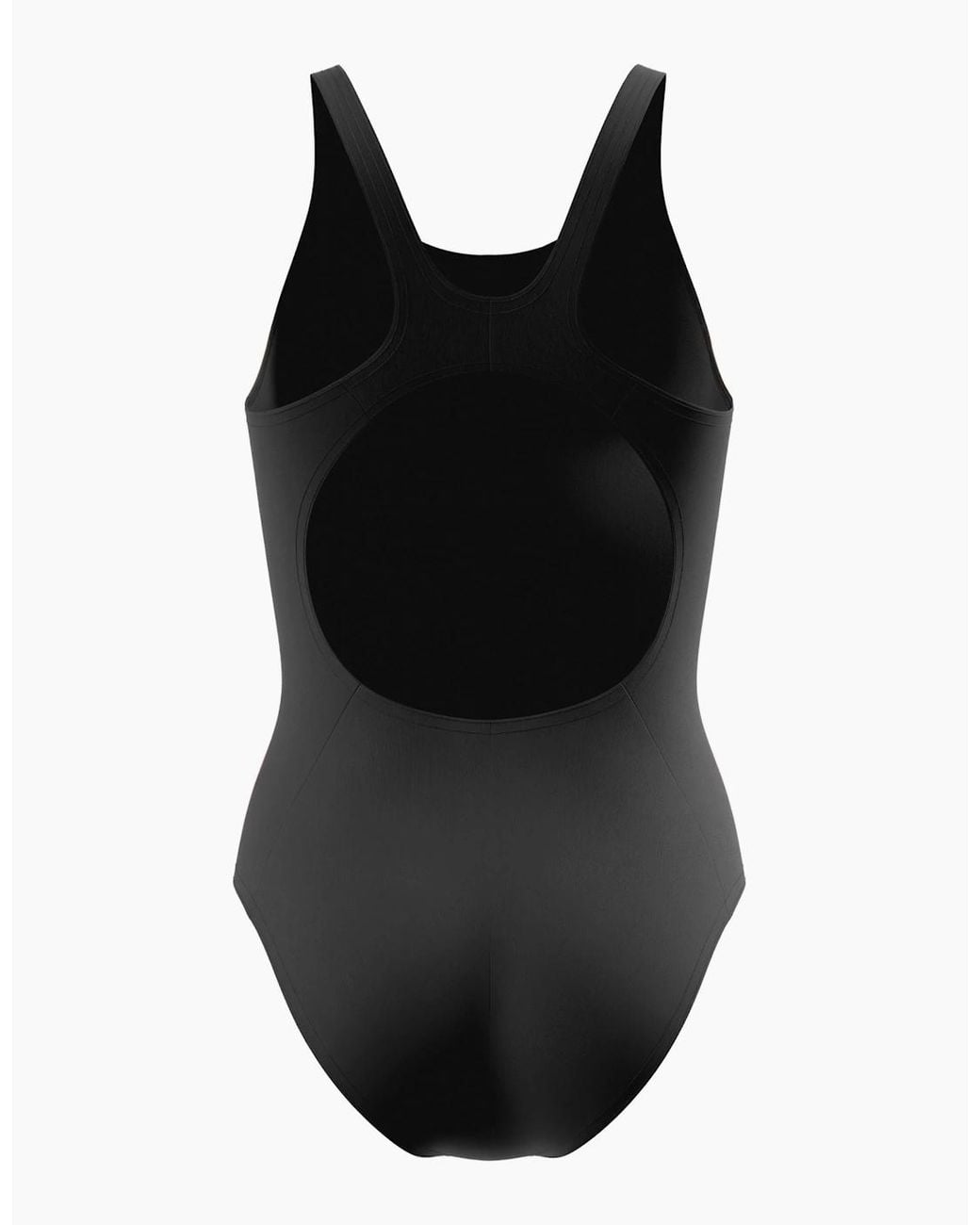 Speedo Black Ladies Splice 2.0 Colour Block One Piece Swimsuit