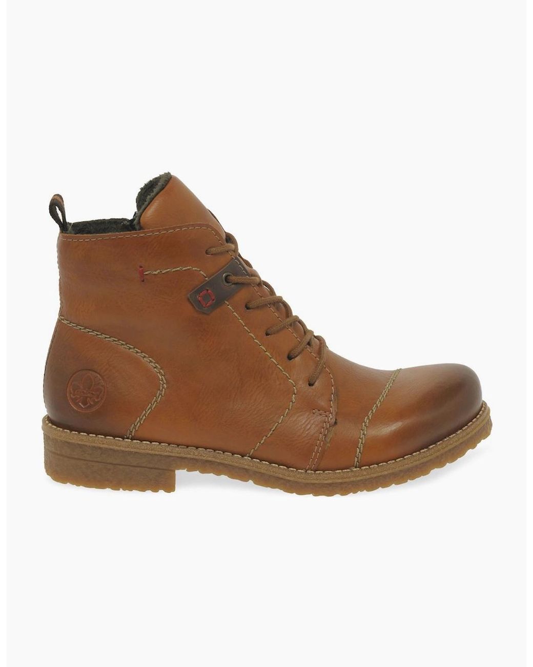 Rieker Brown Guide Ankle Boots