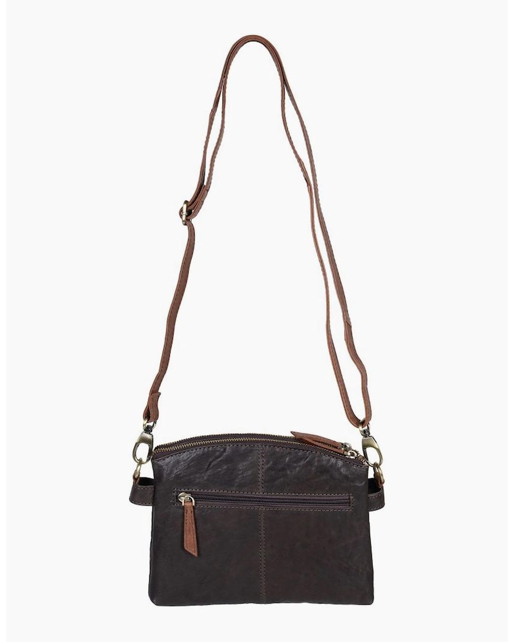 Lakeland Leather White Hartsop Small Messenger Bag