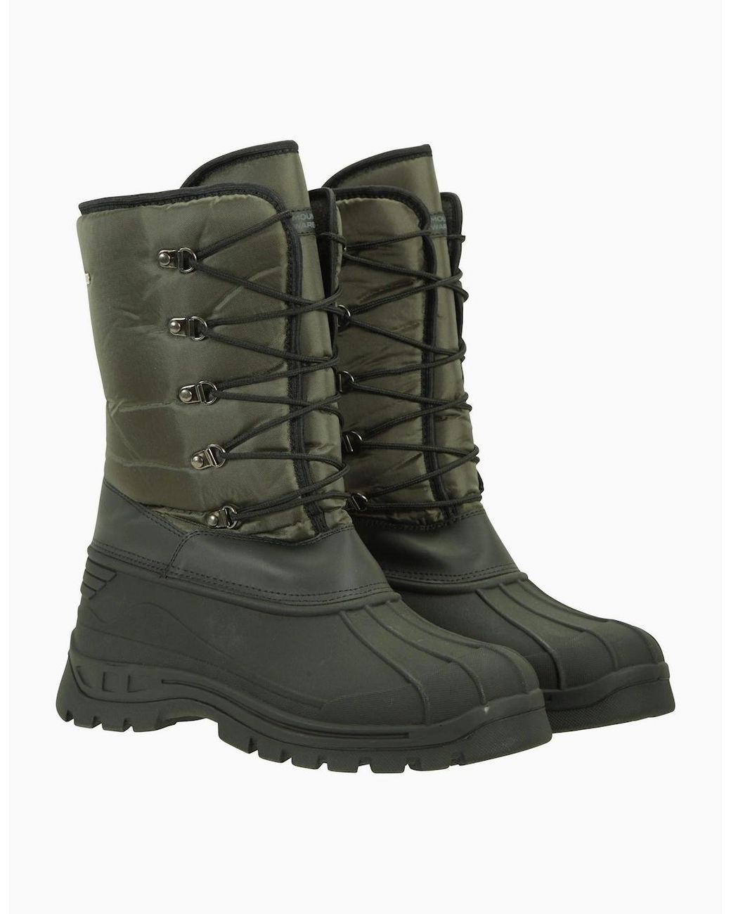 Mountain Warehouse Green Plough Snow Boots for men