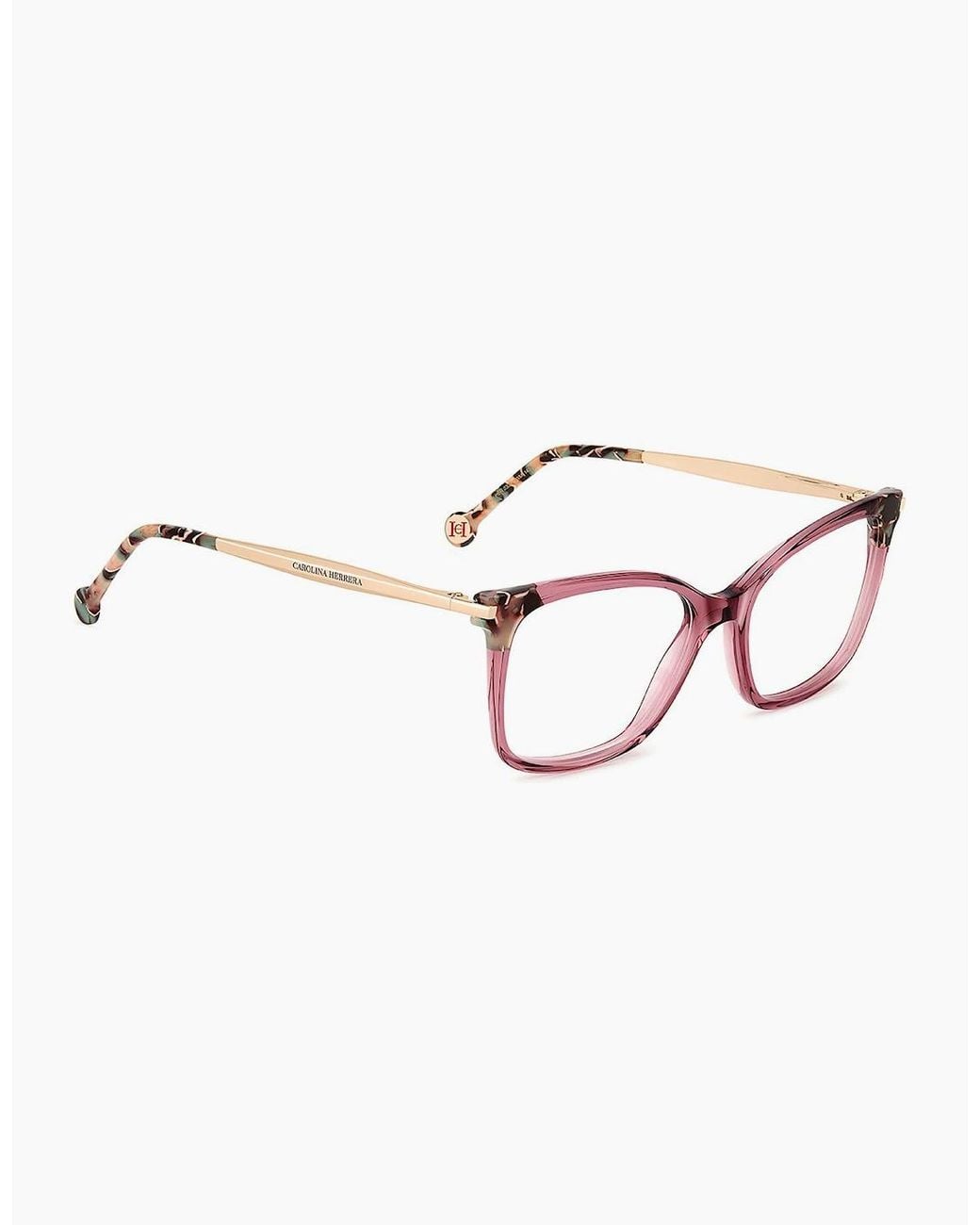 Carolina Herrera Pink Optical Frame Her 0309 Fwm17 53