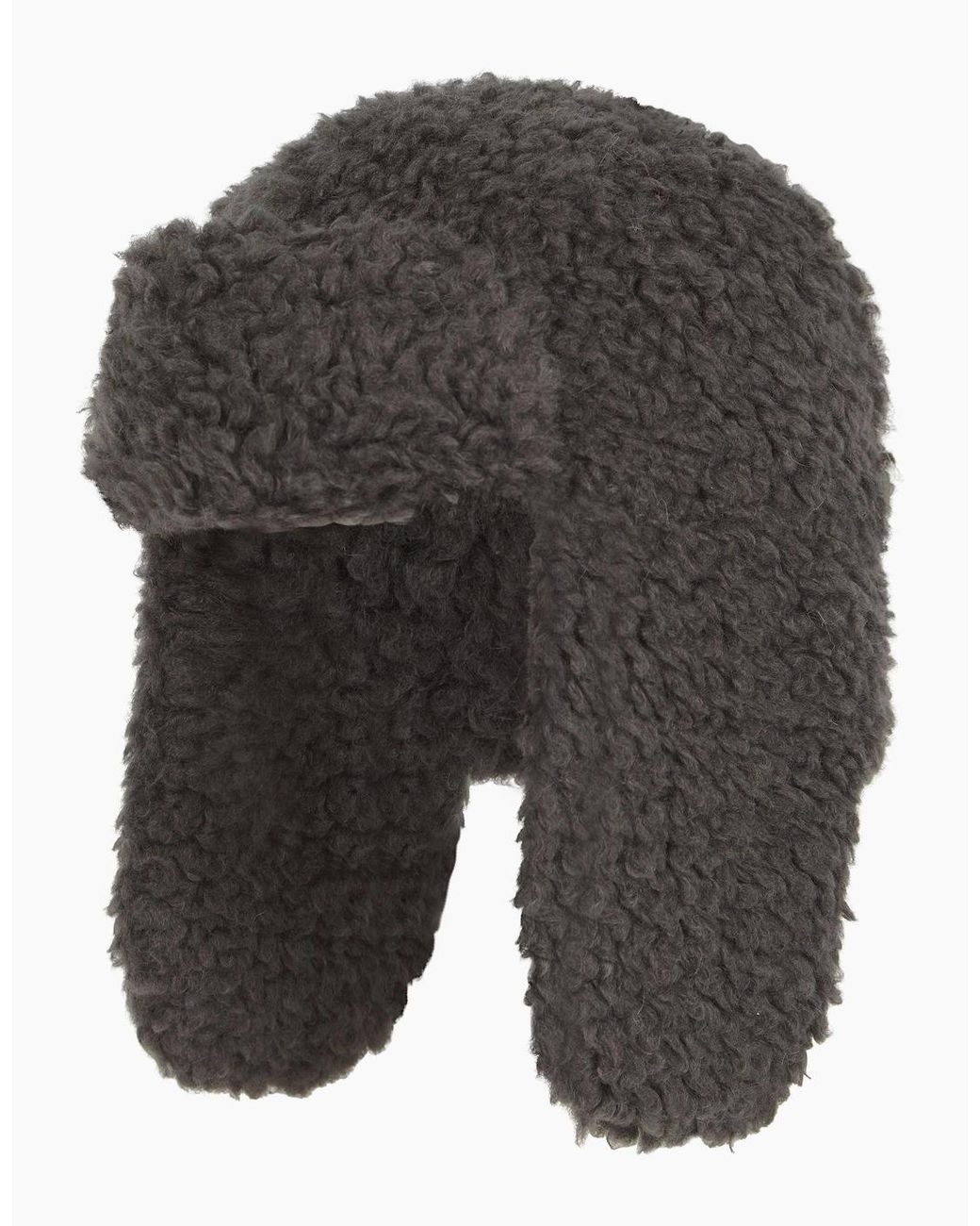 Nooki Design Gray Billie Faux Fur Trapper-Mole