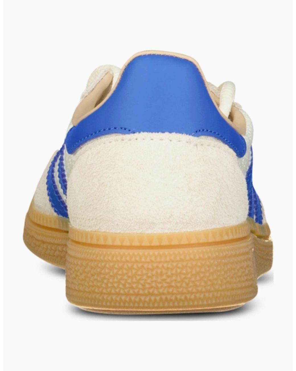 Adidas Blue Originals Handball Spezial Mesh And Suede Trainers