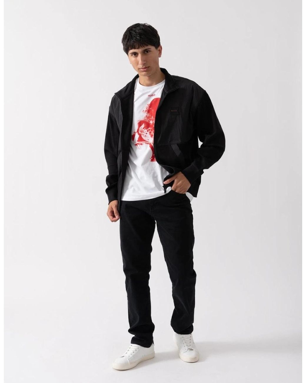 Boss Black Boss Re.Maine Regular Fit Comfort Stretch Jeans for men