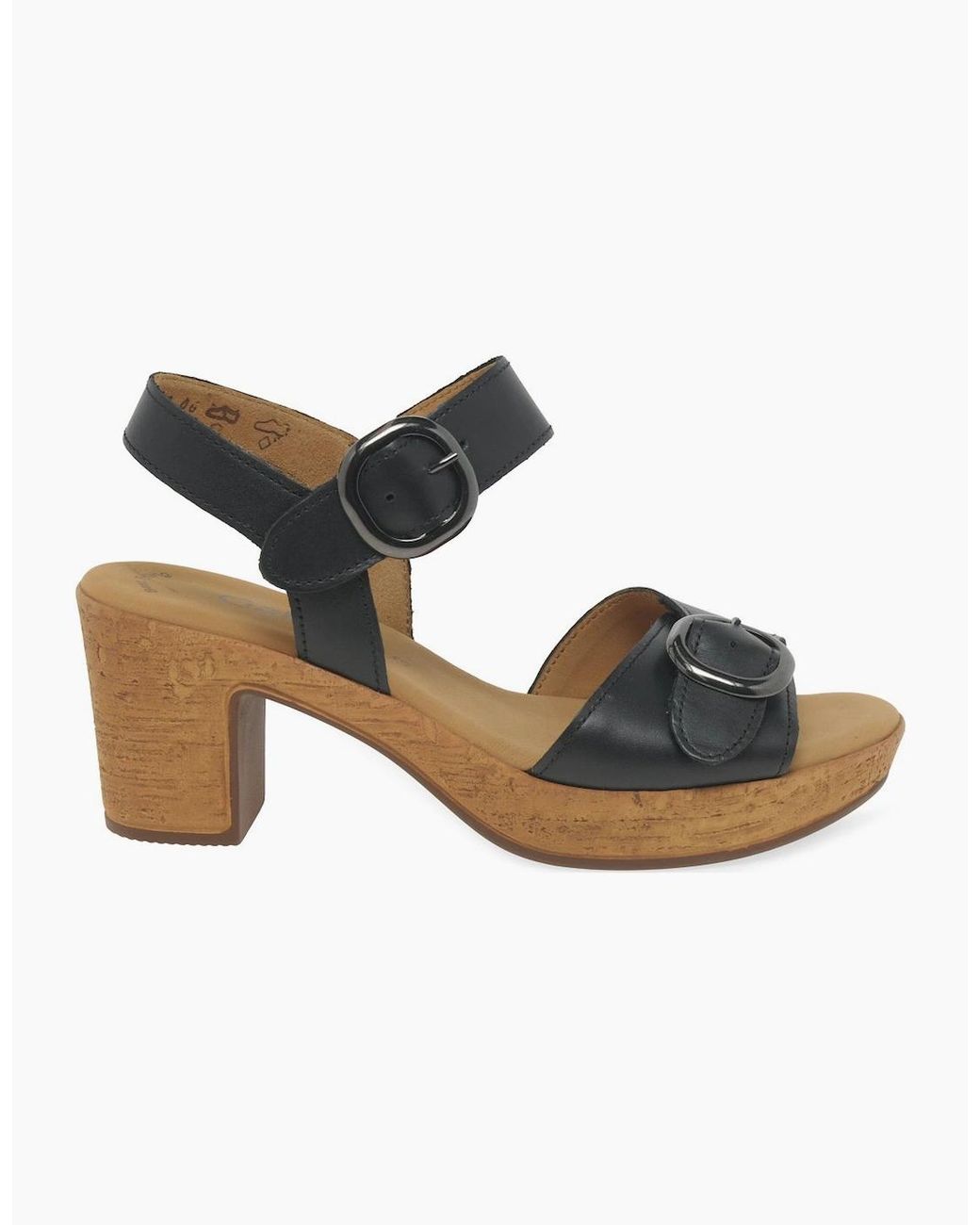 Gabor Black Fantastica Sandals