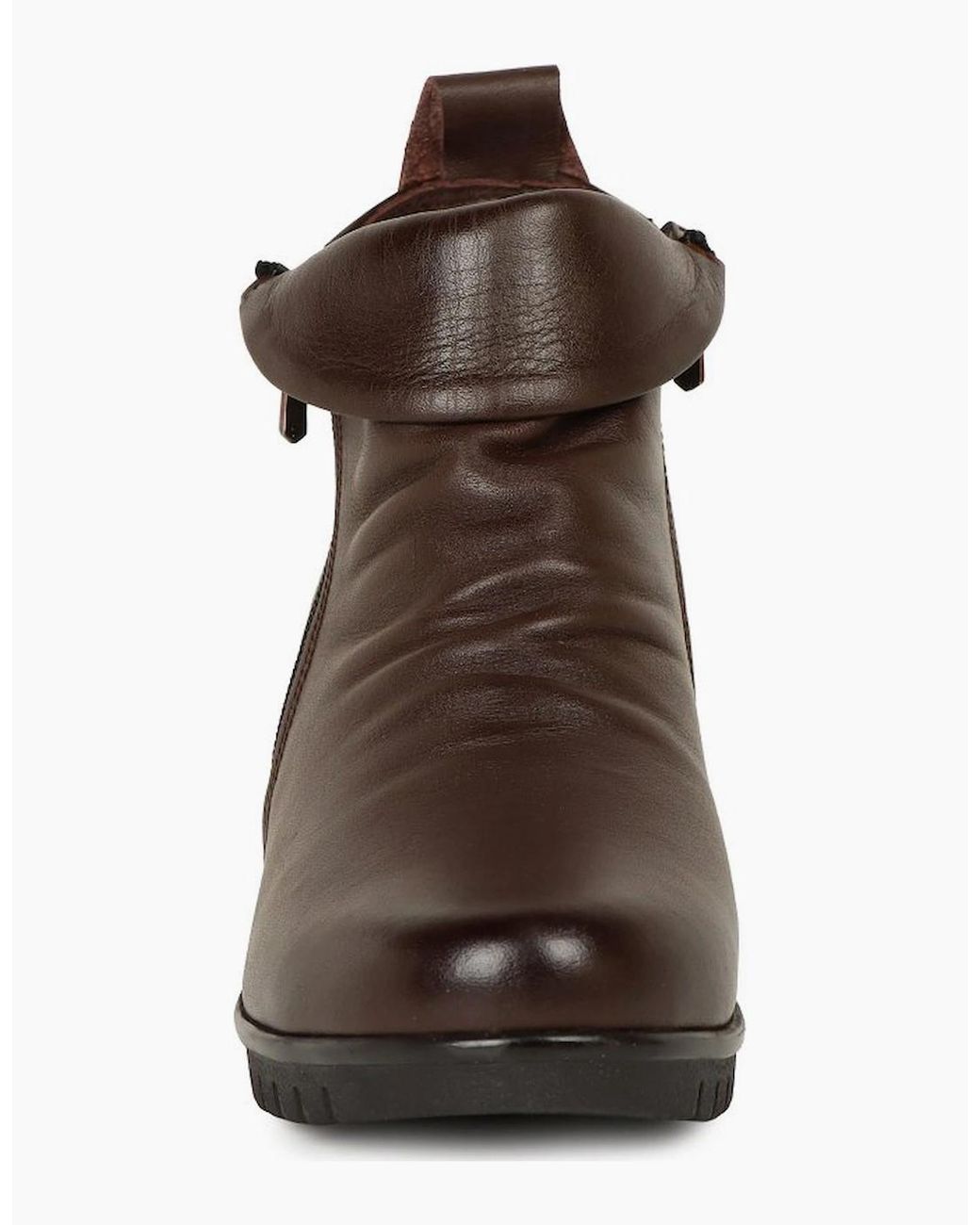 Lotus Brown Cordelia Ankle Boots