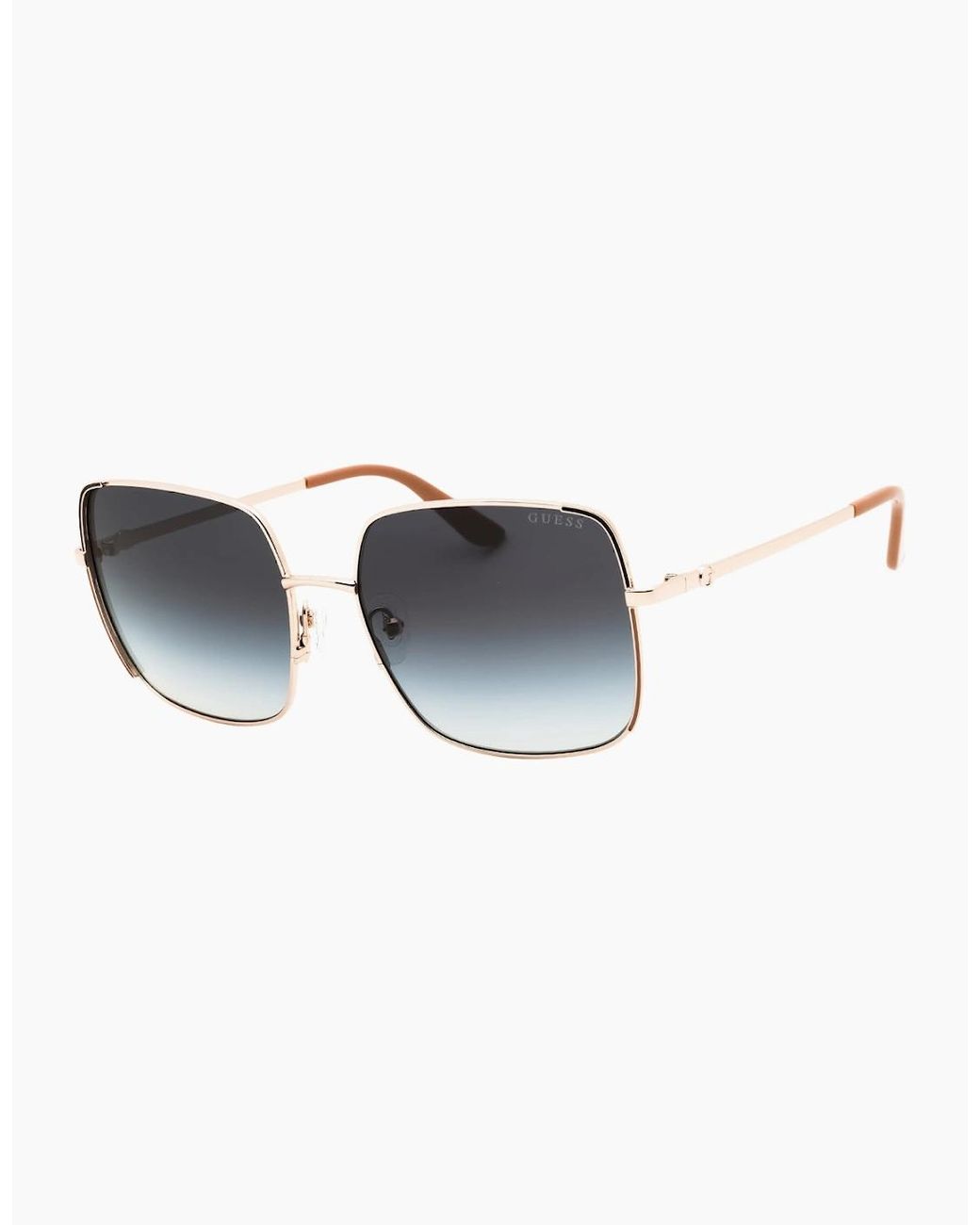 Guess Blue Square Shape Sunglasses