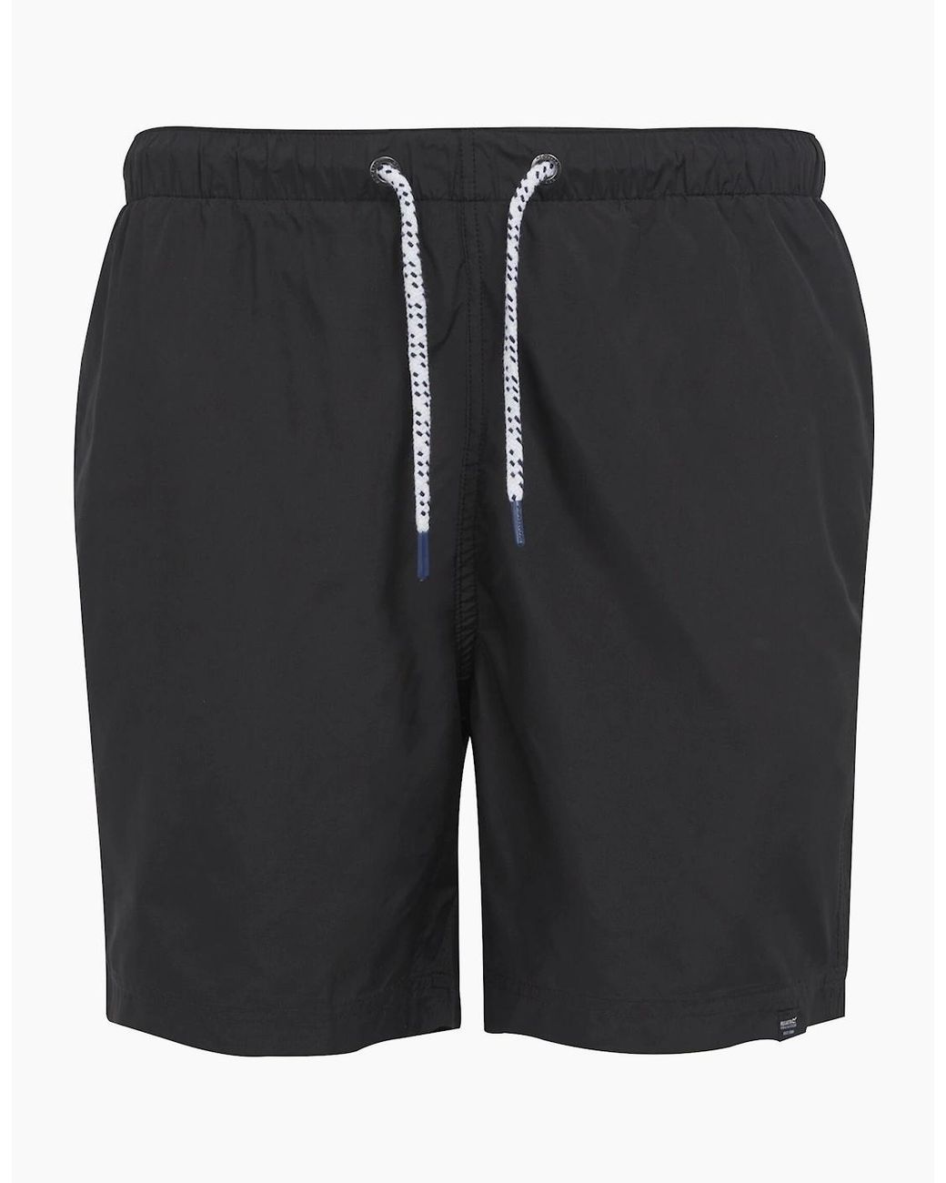 Regatta Black Mackleyna Swim Shorts for men