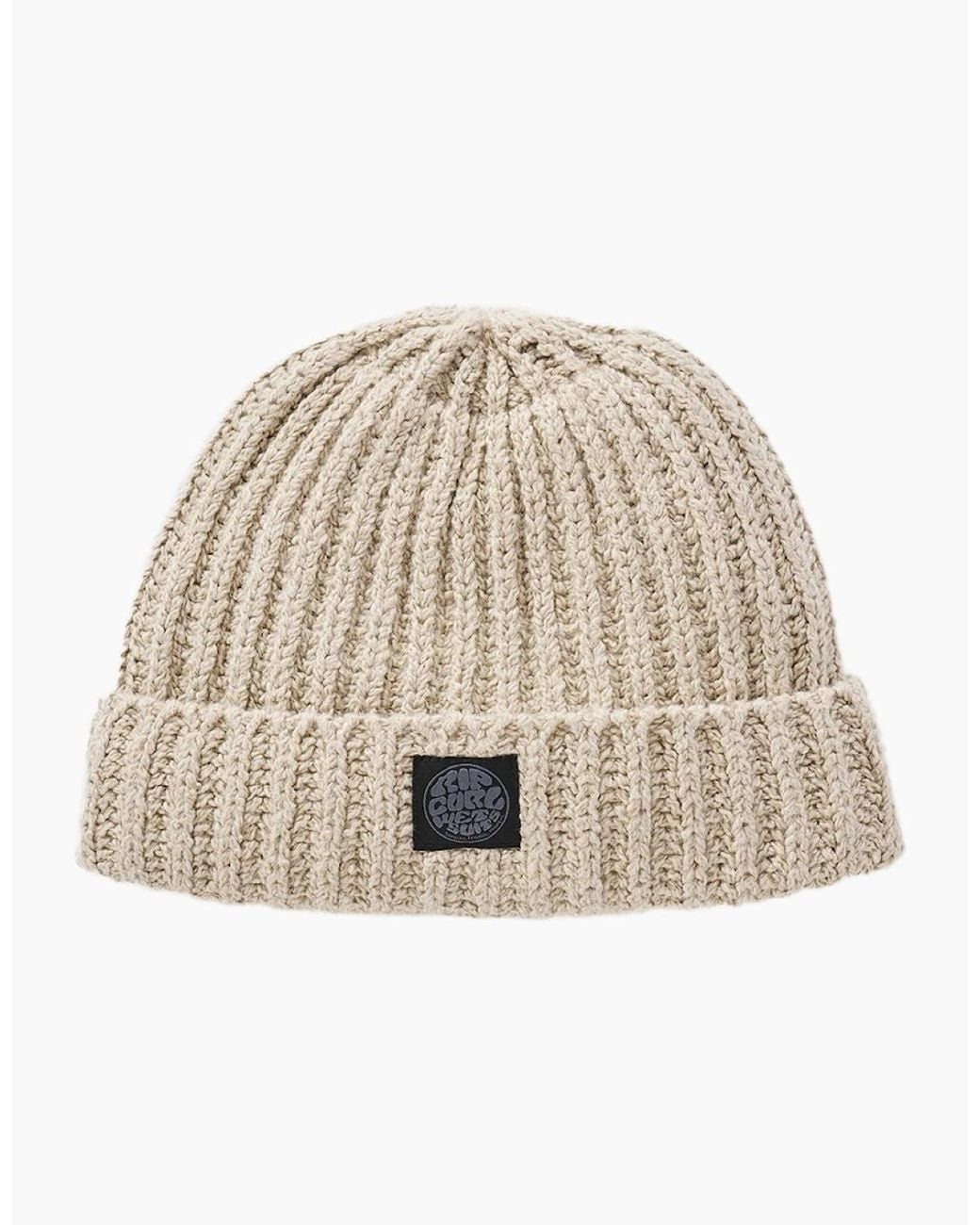 Rip Curl Natural Rip Curl Premium Surf Knitted Beanie for men