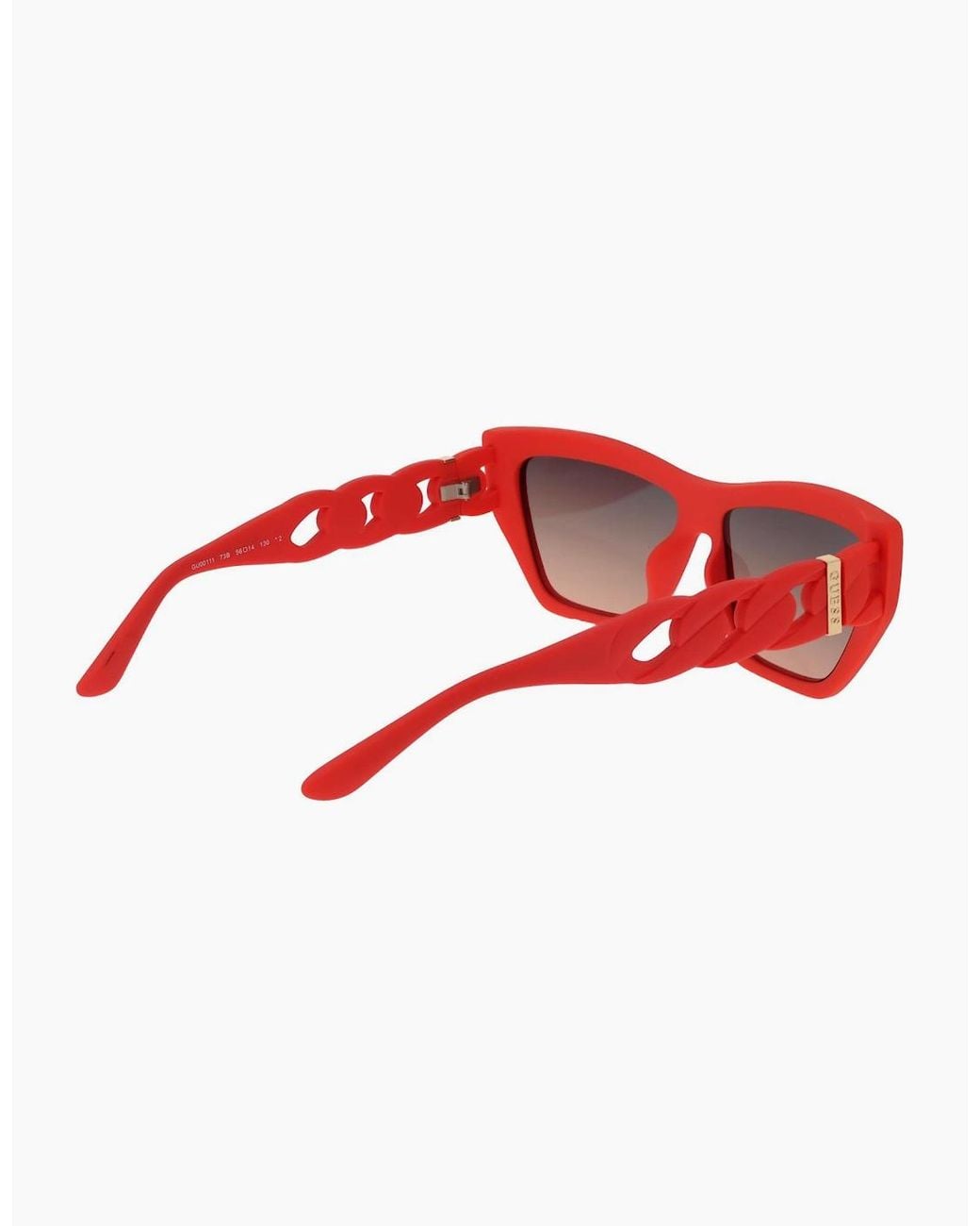 Guess Red Sunglasses Gu00111 73B 56
