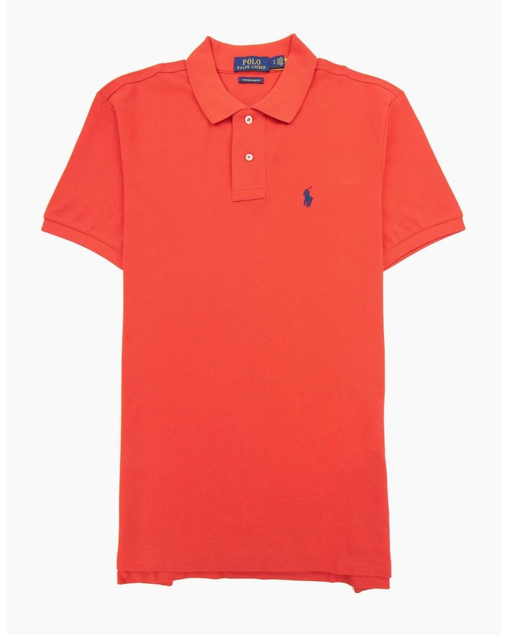 Polo Ralph Lauren Red Custom Slim Fit Polo 2000 for men