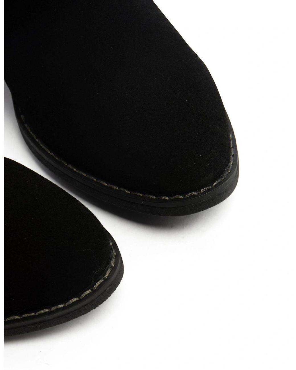 Hush Puppies Black Isobel Leather Ankle Boots