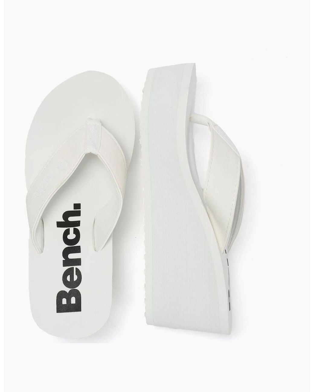 Bench White Vacay Flip Flops