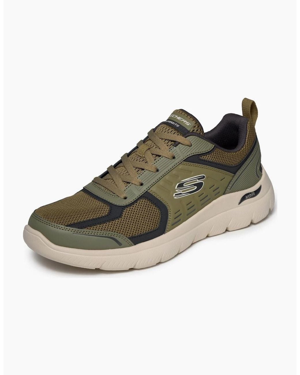 Skechers Green Arch Fit Summits Leege Trainers for men