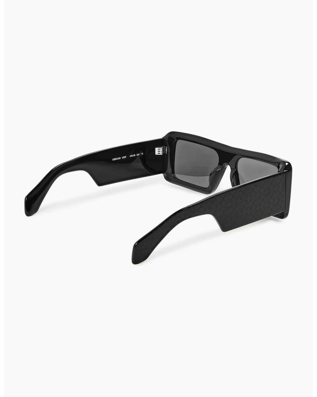 Off-White c/o Virgil Abloh Black Off Troy Sunglasses for men