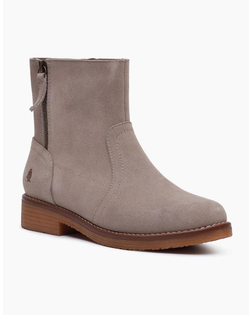 Hush Puppies Brown Marien Boot Ankle Boots Taupe