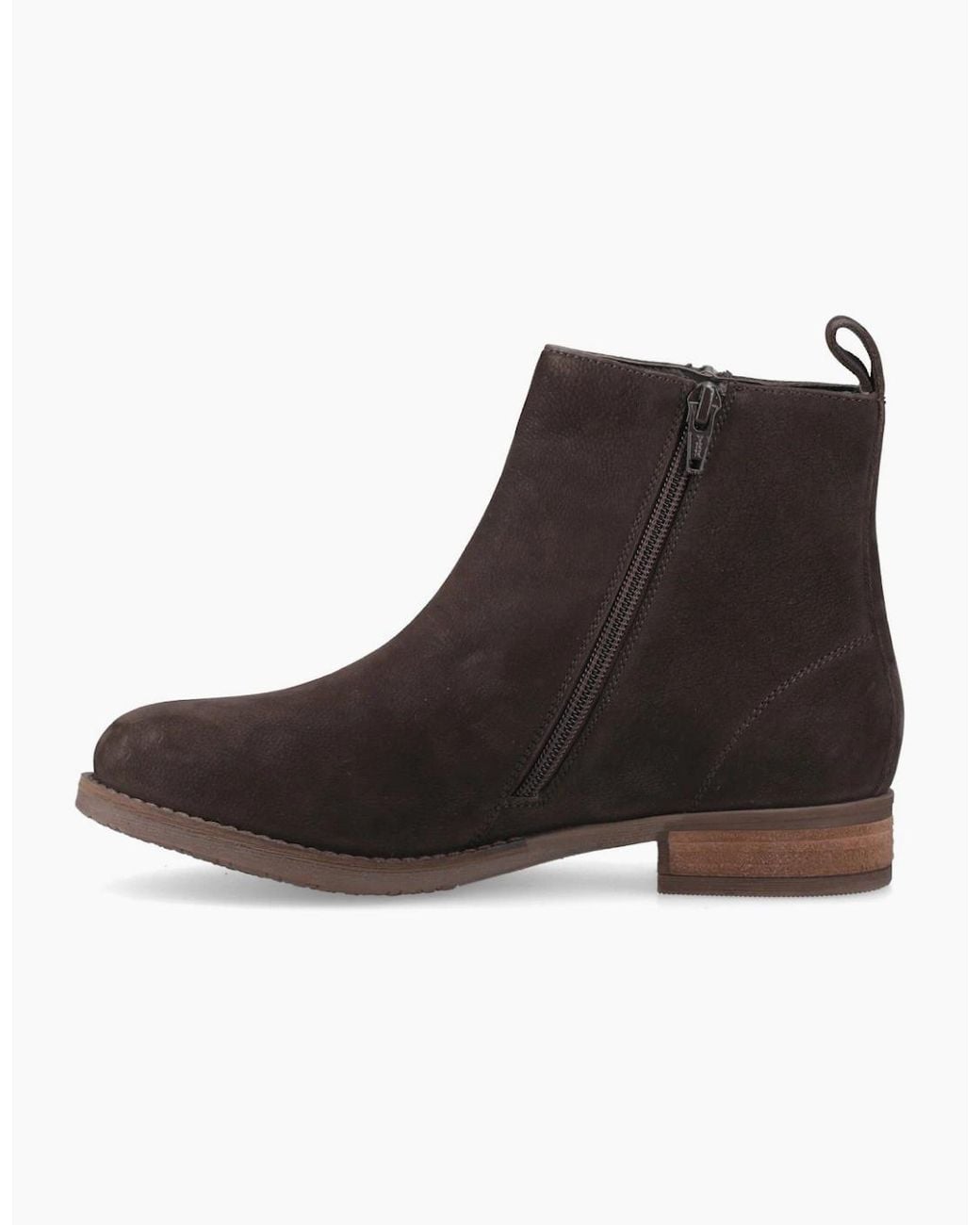 Hush Puppies Brown Ethel Ankle Boots