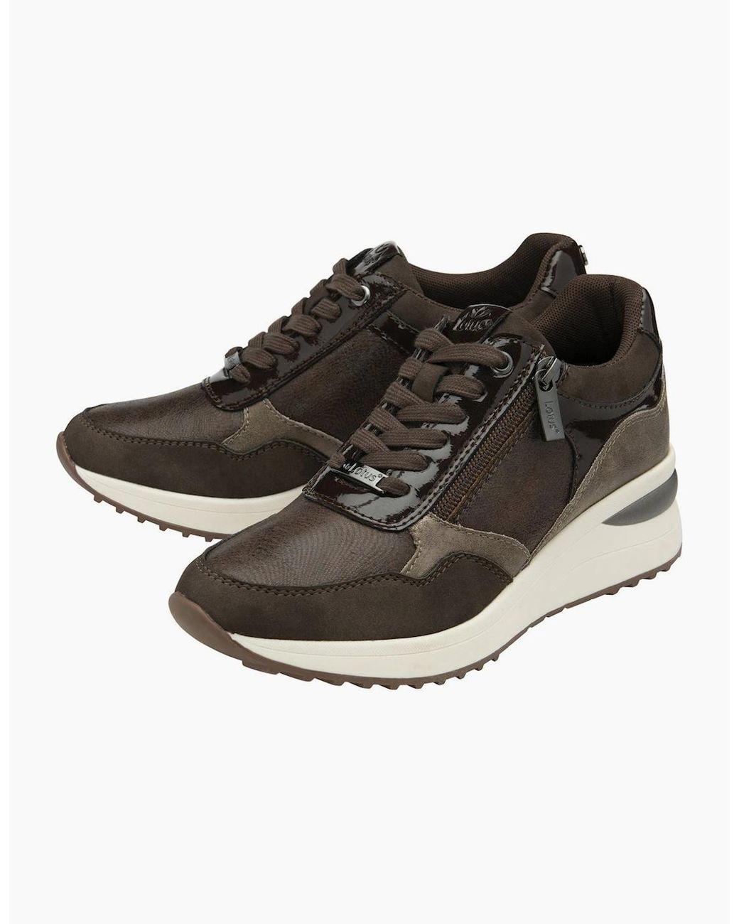 Lotus Brown Pluto Trainers