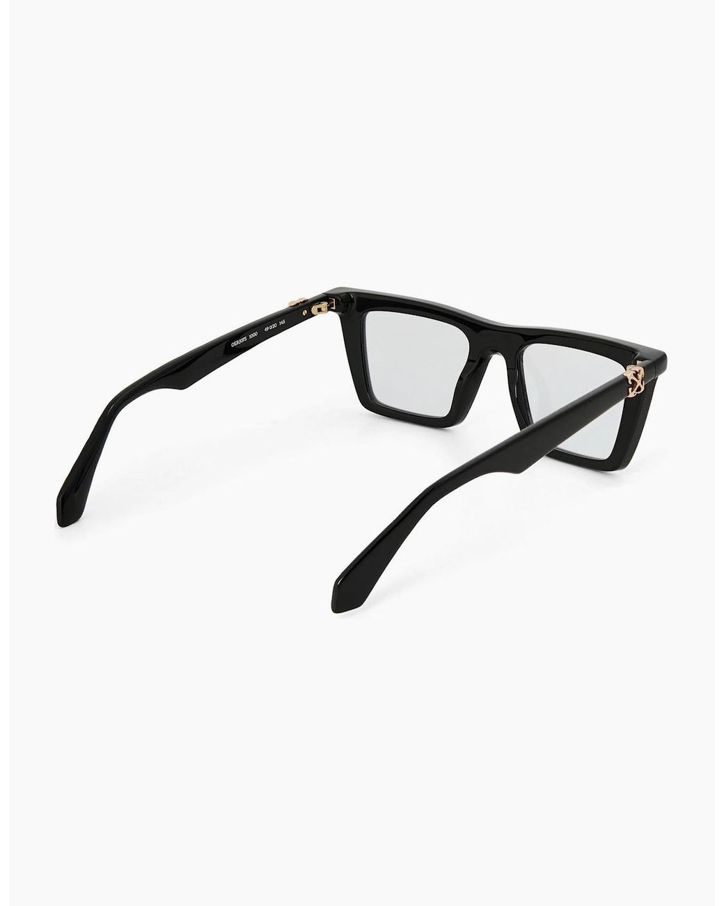 Off-White c/o Virgil Abloh Black Off Eyewear Style 7S for men
