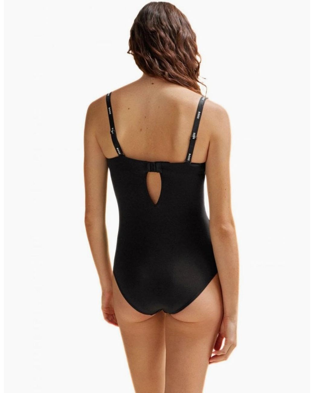 Boss Black Logo Strap Bodysuit