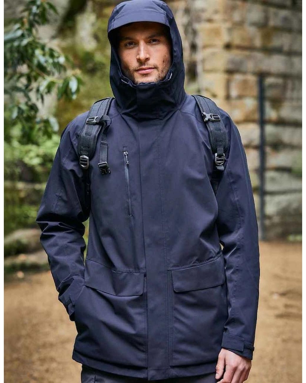 Craghoppers Blue Adult Pro Stretch Waterproof Jacket