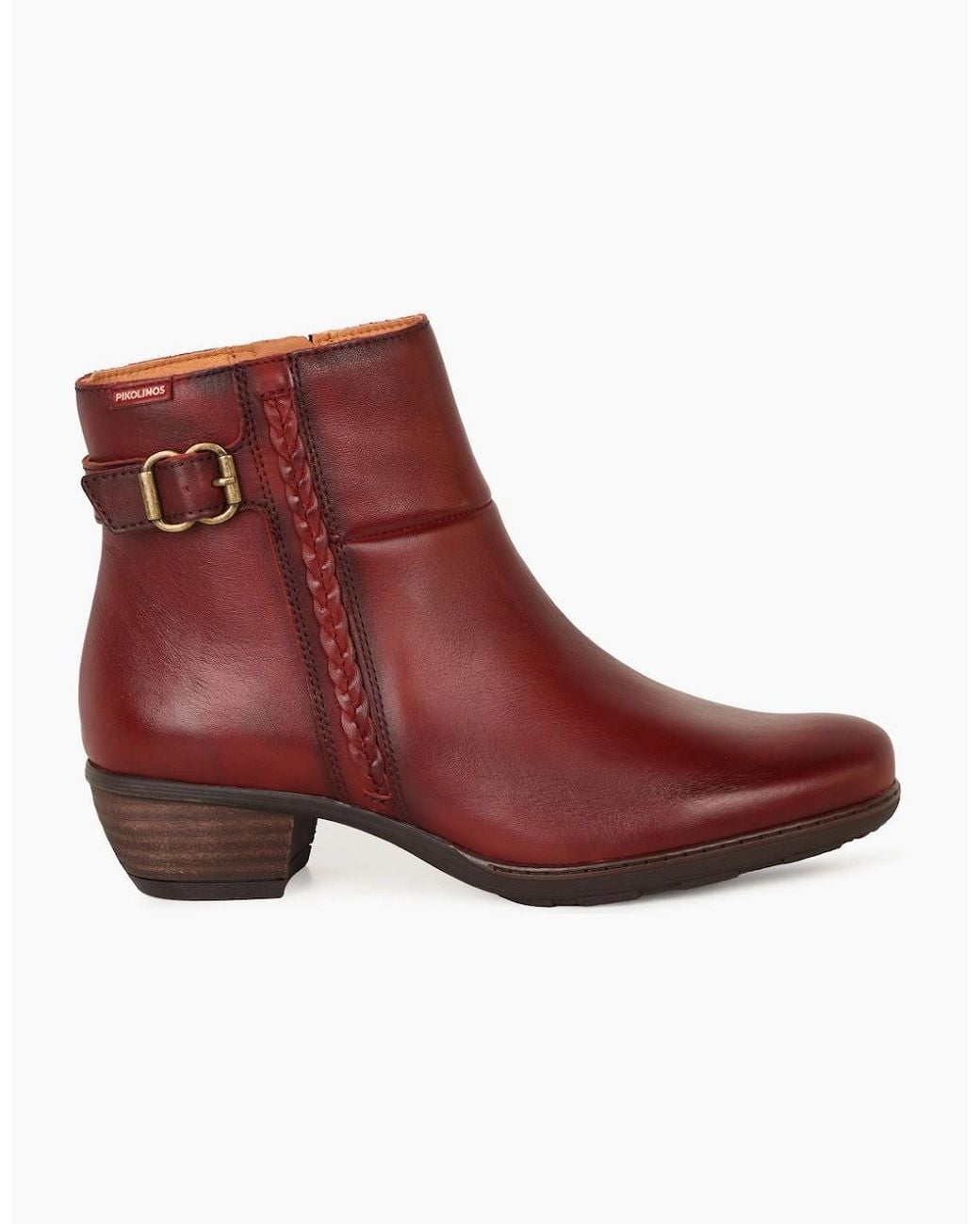 Pikolinos Red Utiel Ankle Boots