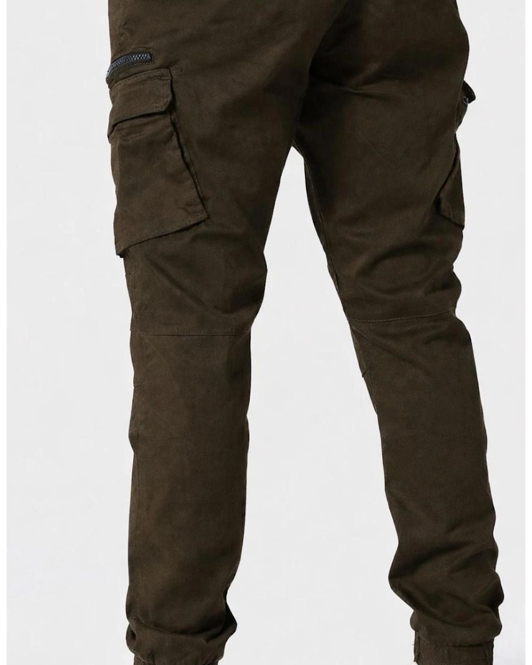 883 Police Green Ware Khaki Cargo Pants for men