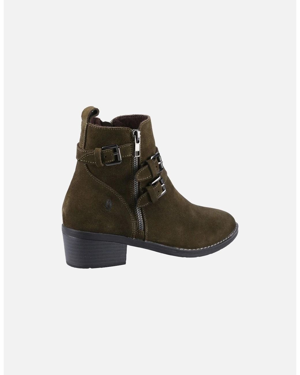 Hush Puppies Green Jenna Ankle Boot