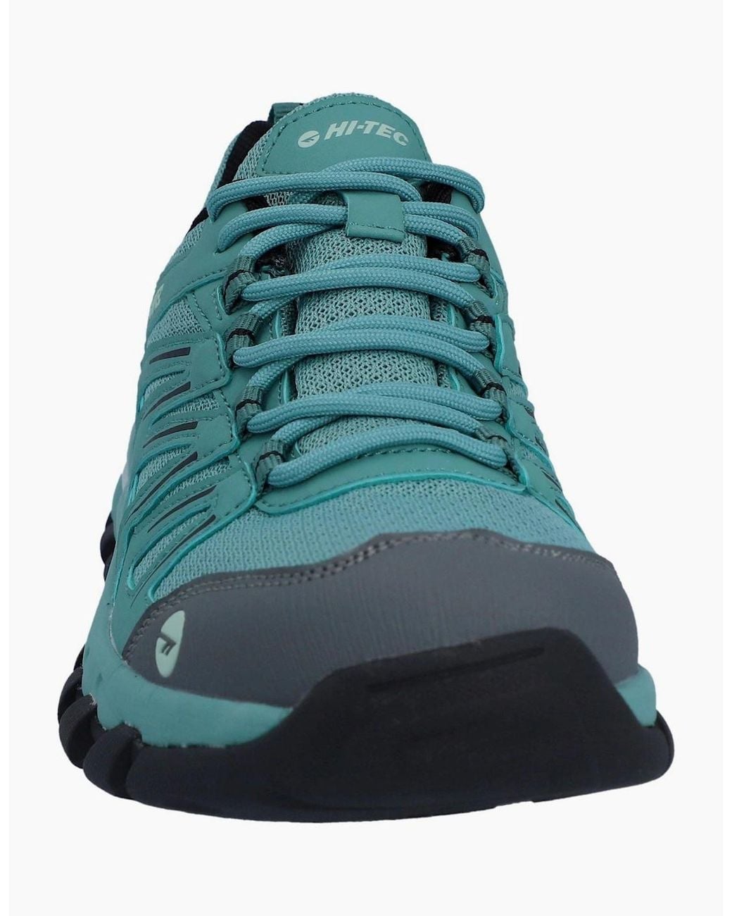 Hi-tec Green Campana Low Polyurethane Oil/Harbour Hiking Shoes