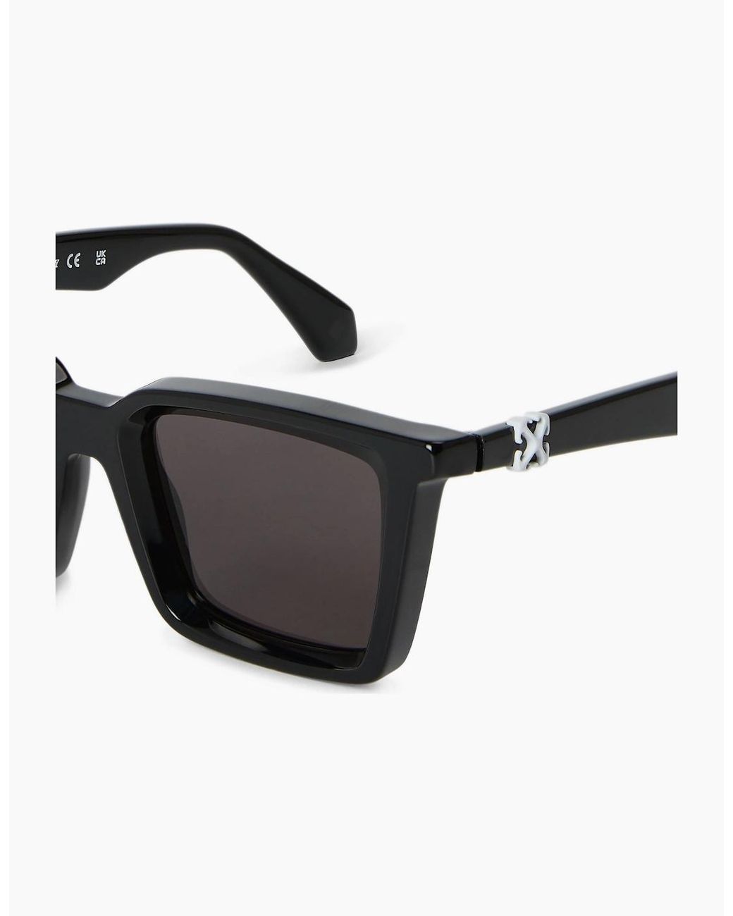 Off-White c/o Virgil Abloh Black Off Dalton Sunglasses for men