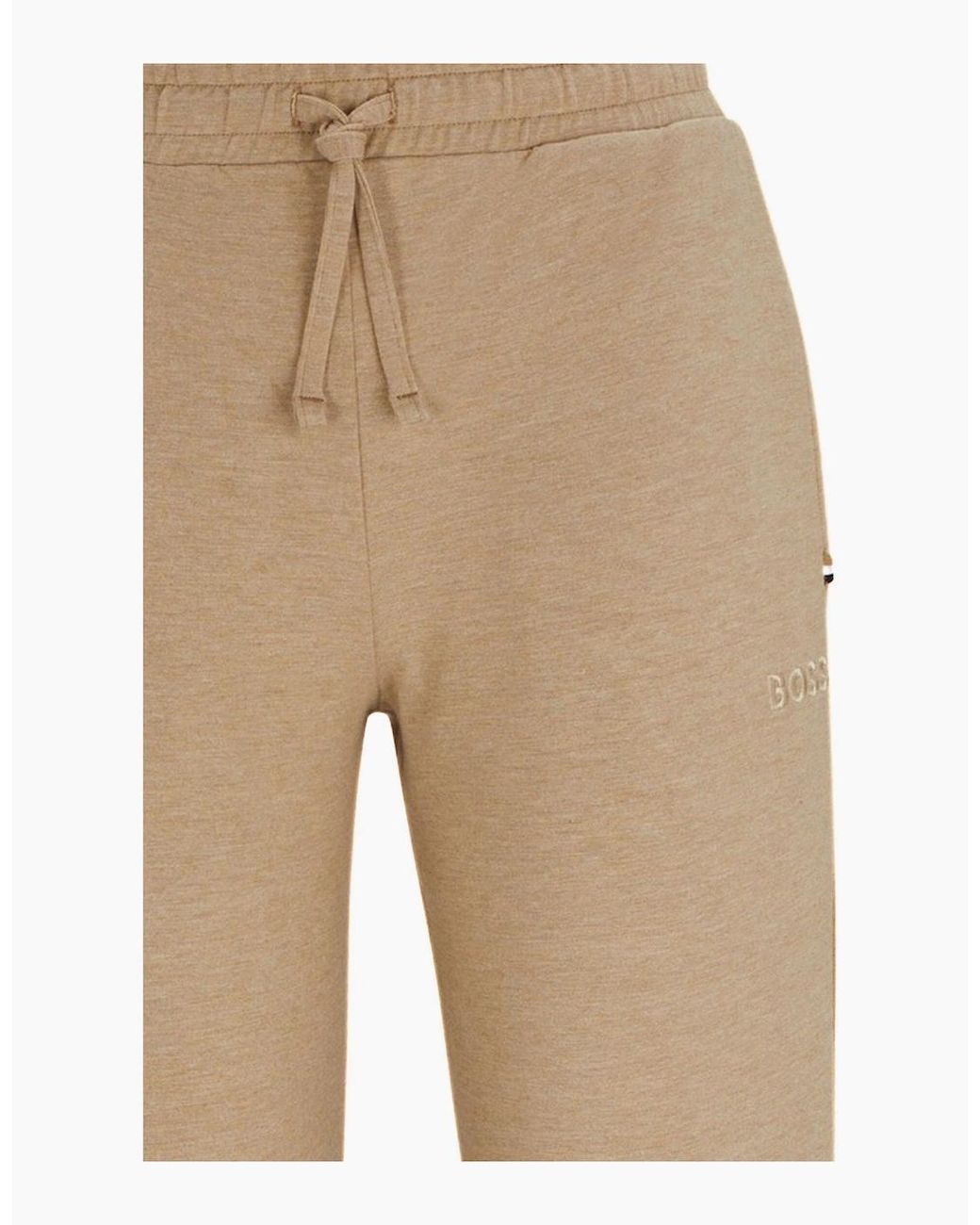 Boss Natural Luxe Modal Loungewear Jogging Bottoms, Medium