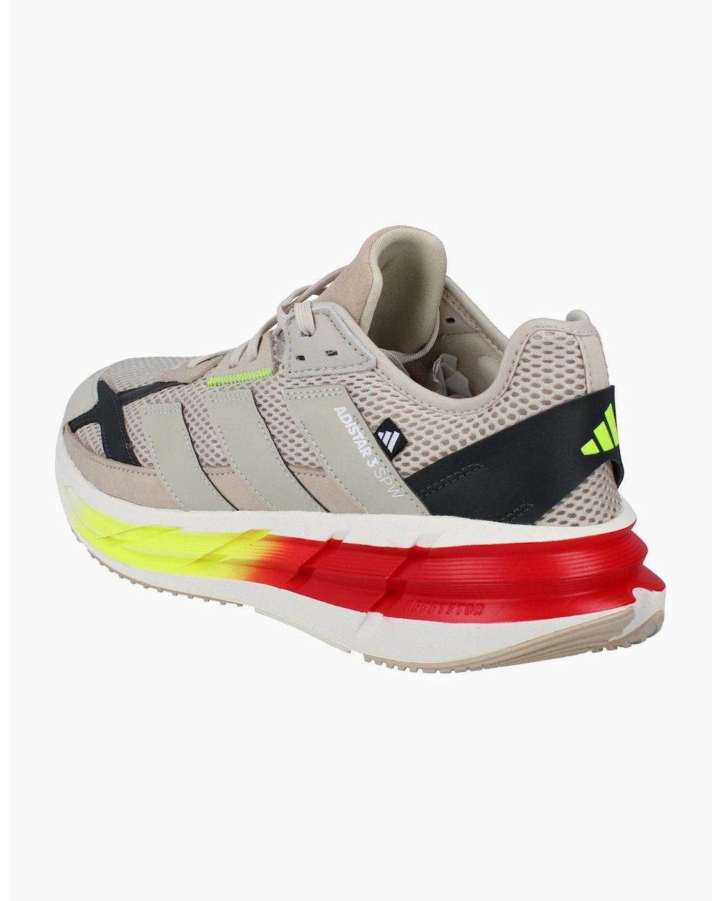 Adidas Gray Adistar 3 Sportswear Running Trainers Js1176 for men