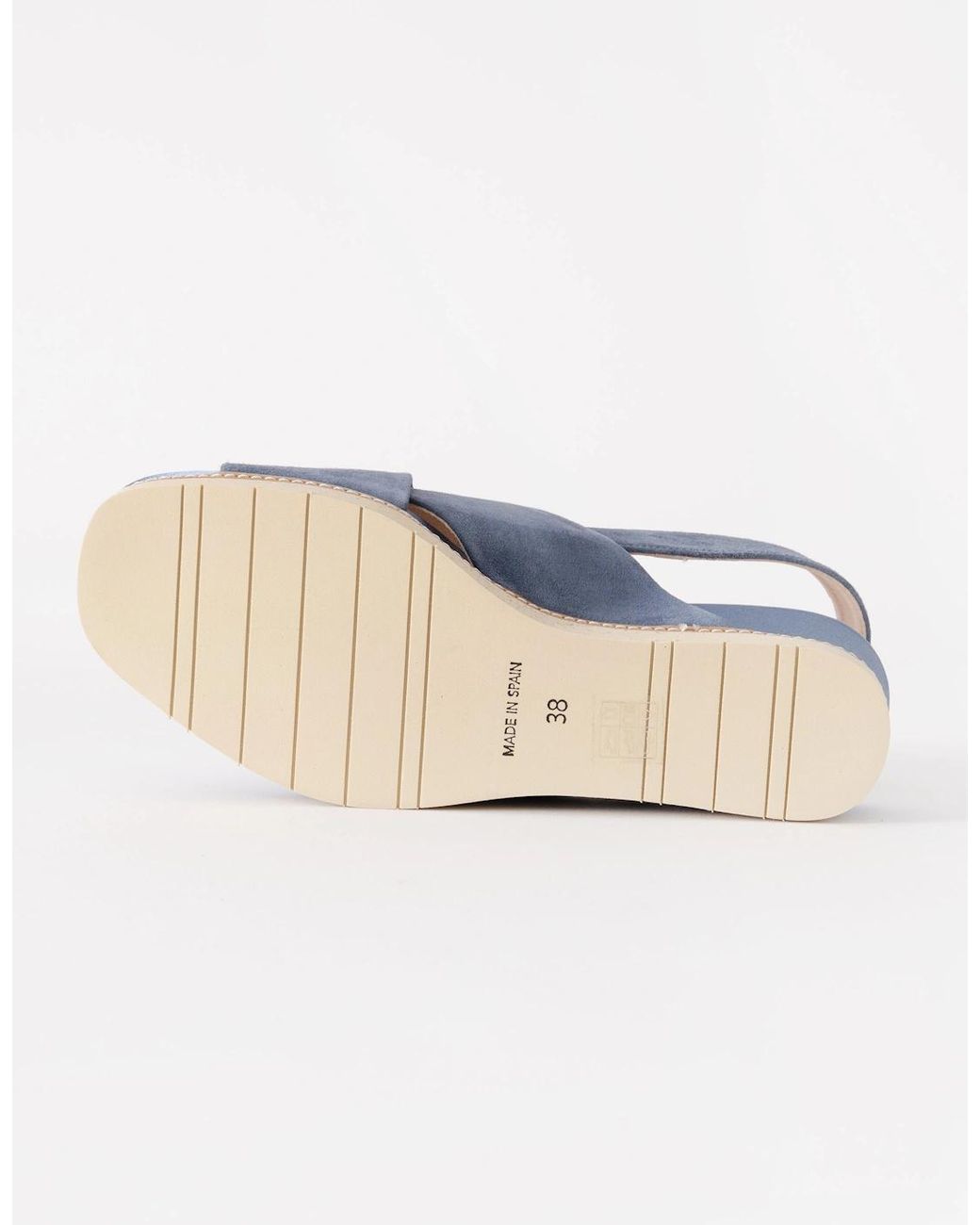 Elia B Blue Adela Cruce Sandal