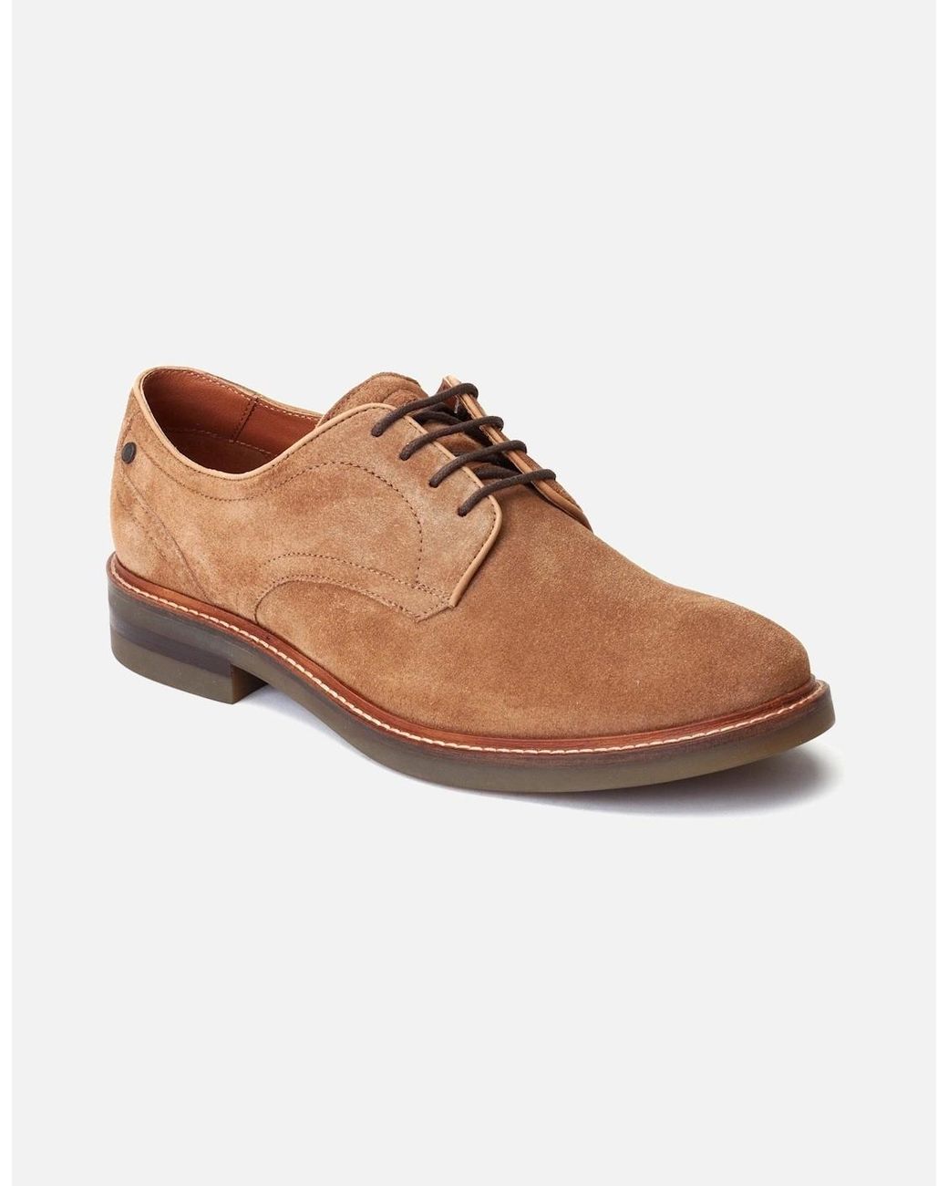 Base London Brown Mawley Shoes Camel for men