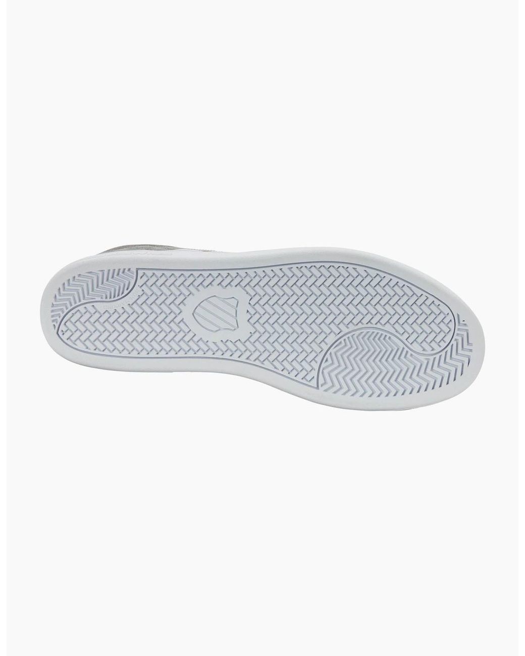 K-swiss Gray K.Swiss Court Tiebreak Ii Sneaker Light for men