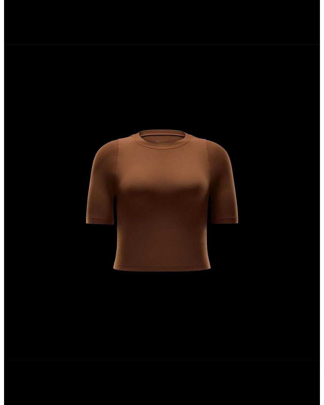Nike Black Zenvy Rib Top