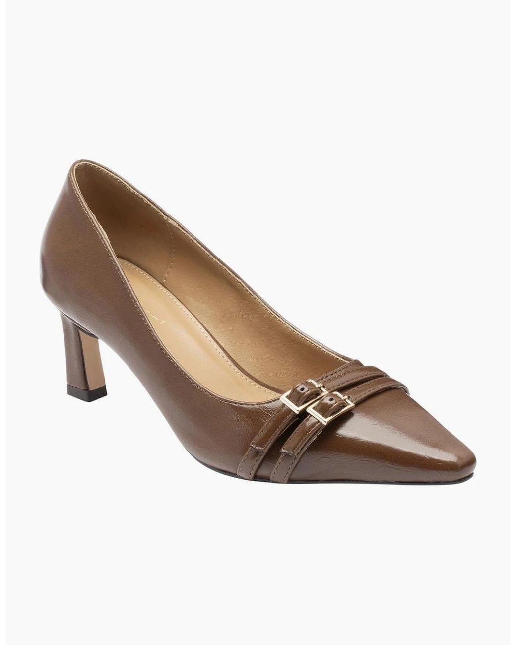 Lotus Brown Annalise Court Shoes