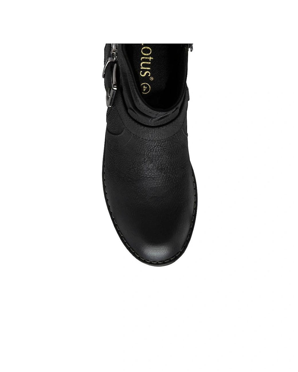 Lotus Black Jemma Ankle Boots