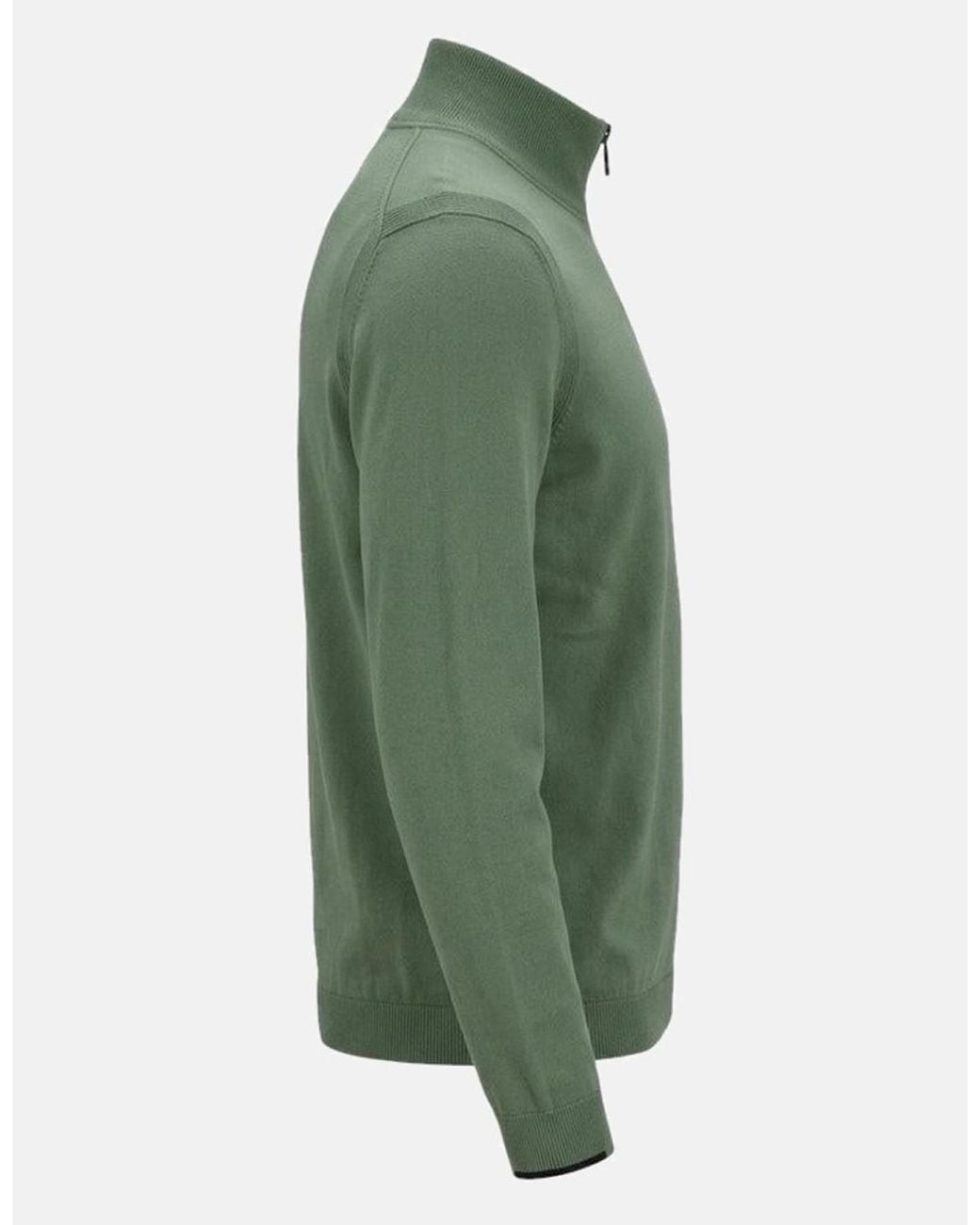 Boss Green Boss Ever-X Zip Neck Jumper