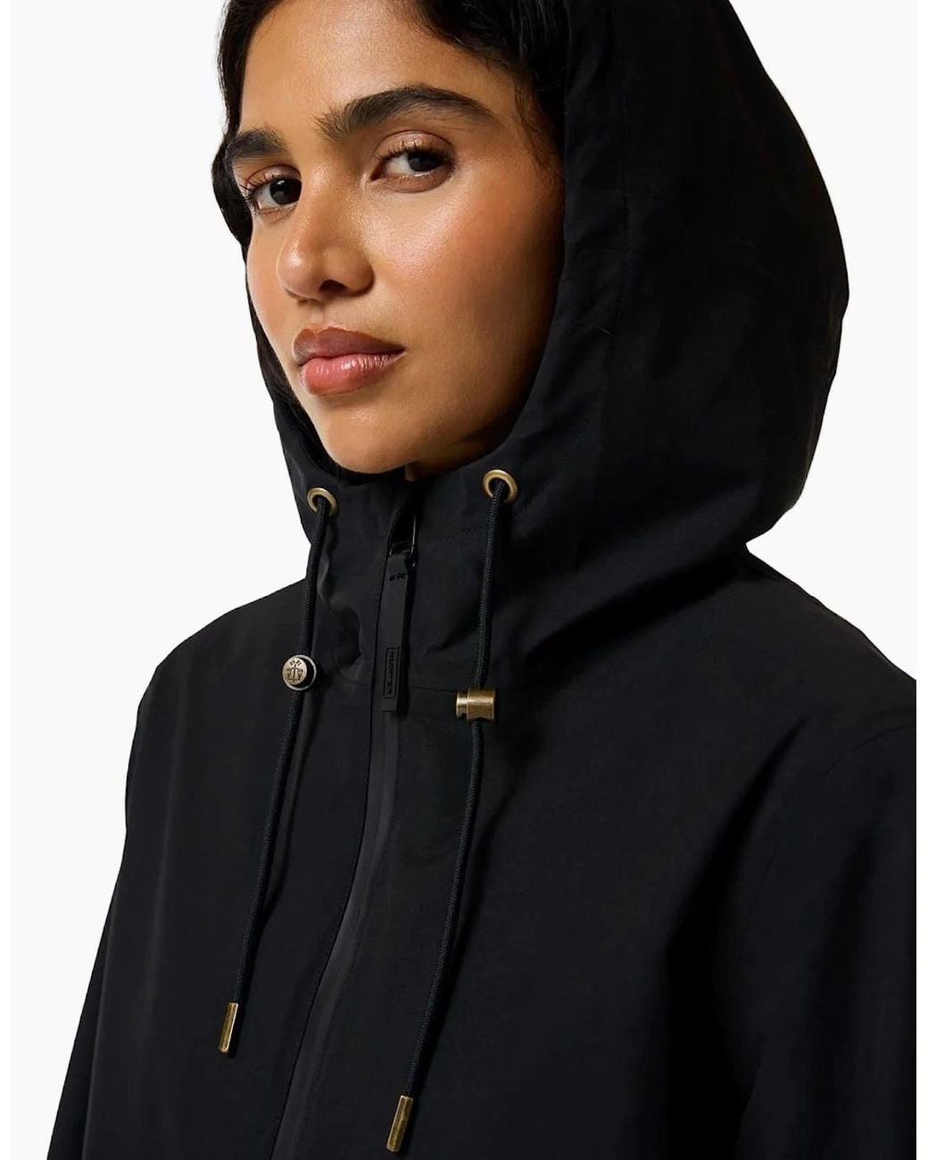 Hunter Blue Originals Long Waterproof Jacket Rain Jacket