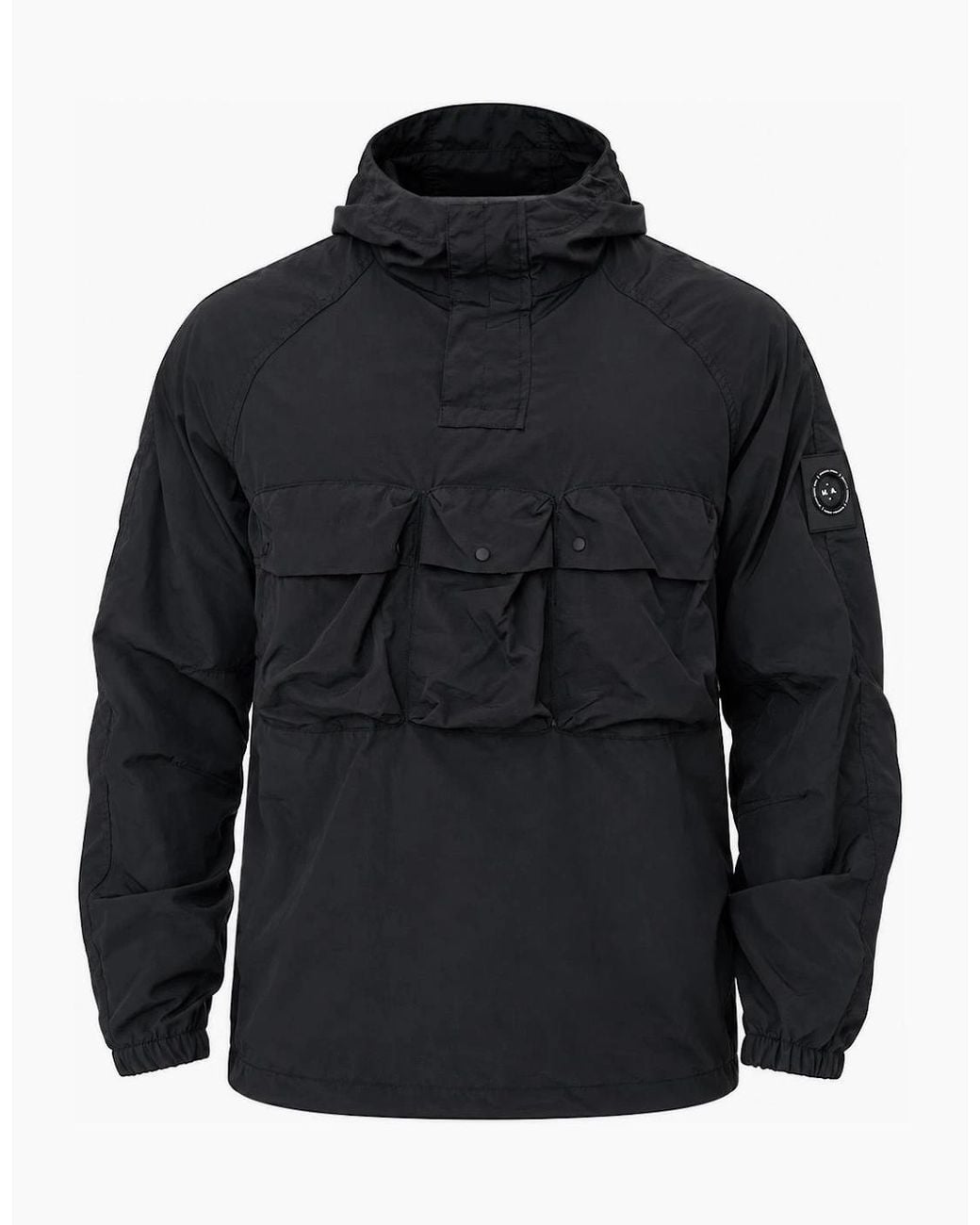 Marshall Artist Blue Sefton 1/4 Zip Jacket for men
